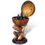 Présentoir à vin Globe Bar 16,5 po x 16,5 po x 33,5 po Atlas Design