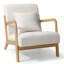 Upholstered Armchair-108053217