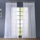 Apollo Extra Wide Voile Sheer Curtains for Bedroom Double Layered Curtains for Large Window Single Panel