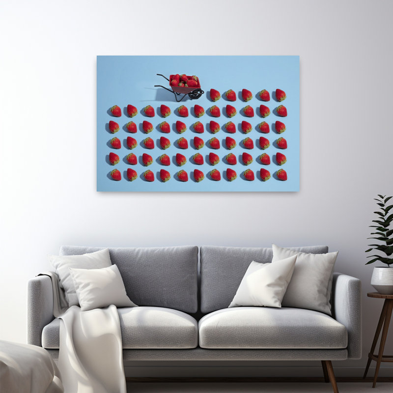 Art contemporain contemporain abstrait, H 32 po x l 48 po