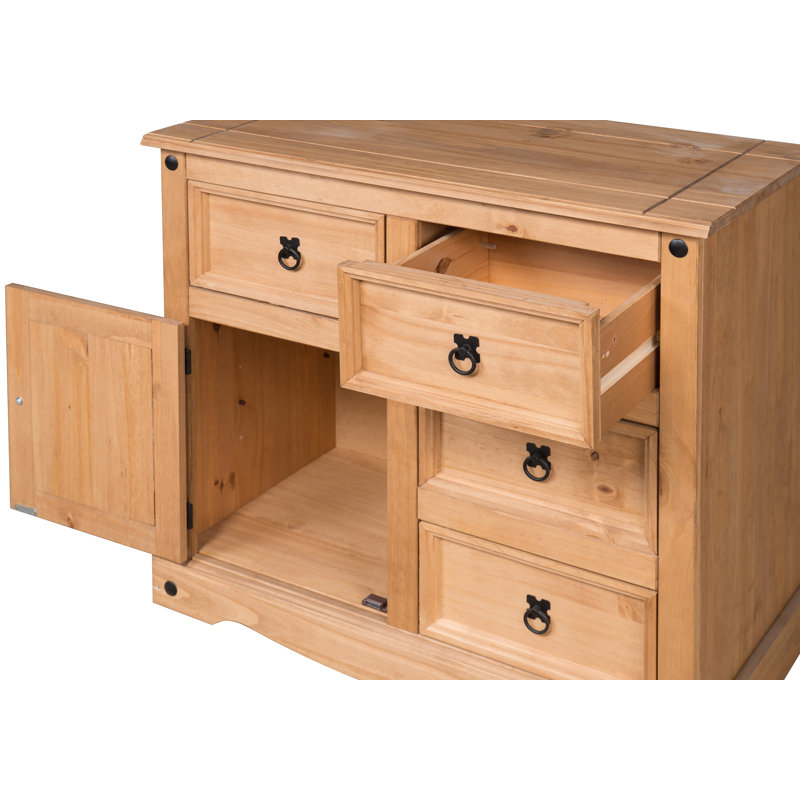 Bridewell 87cm Solid Wood Sideboard