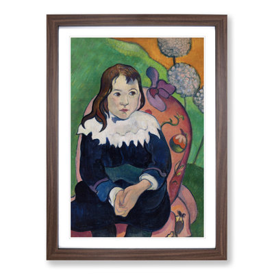 Portrait of a Child by Paul Gauguin - Picture Frame Painting