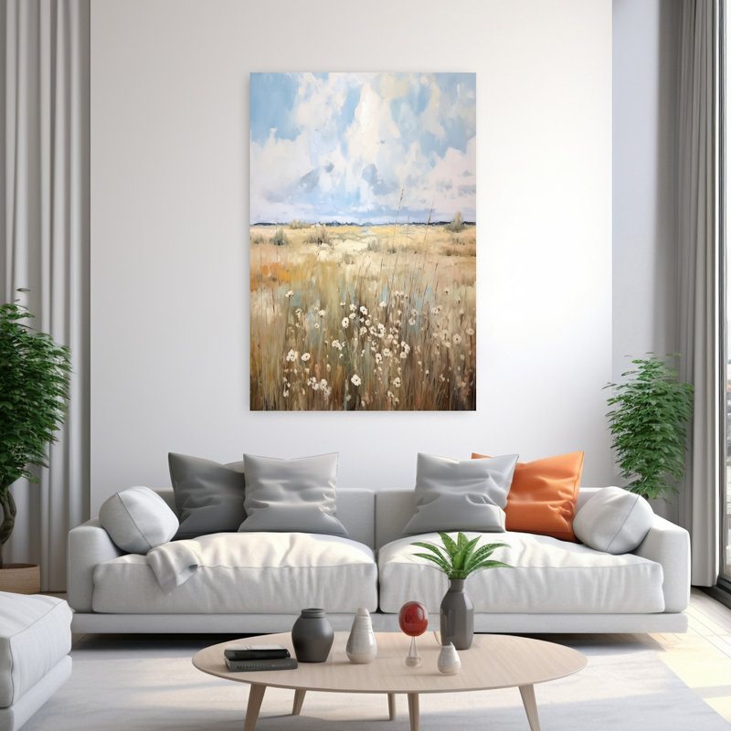 Une vue pour se souvenir de l'art abstrait contemporain de la nature, H 40 po x l 60 po