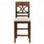 Ensemble de salle à manger à hauteur de comptoir 6 pièces avec rangement Rustic, comprenant table, banc et 4 chaises pour une utilisation polyvalente