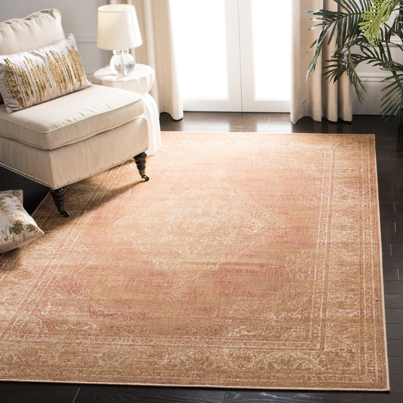 Evanoff Taupe Area Rug, Rectangle 5'3" x 7'6"