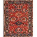 One-of-a-Kind Rectangle 5' X 6' Flatweave Area Rug