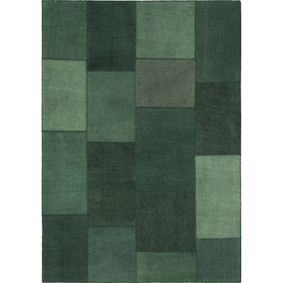 Tapis tissé à la main à plat et ombragé