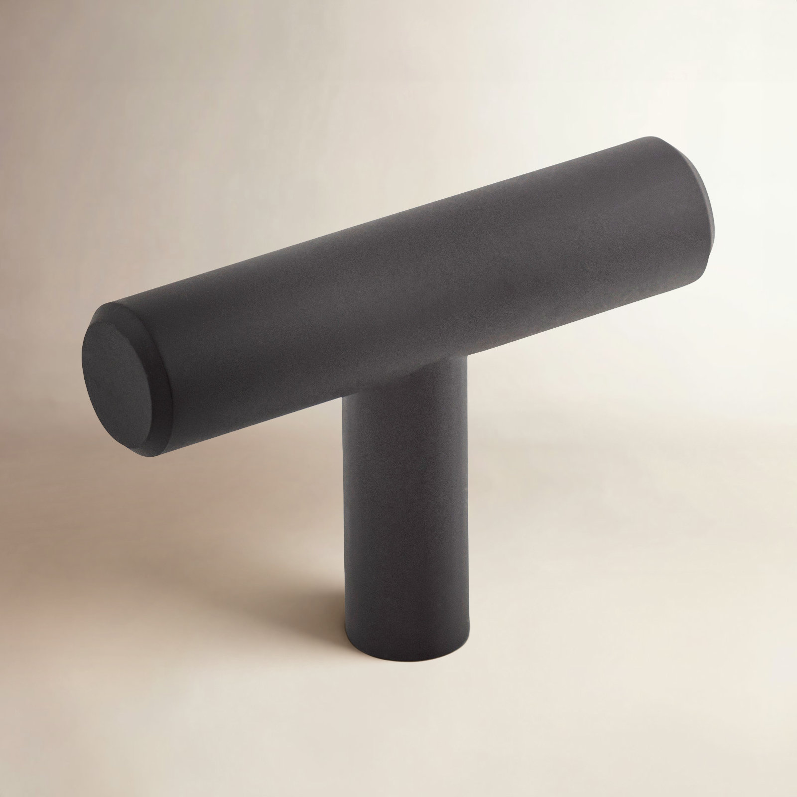 Hopewell Bar Cabinet Knob, Flat Black