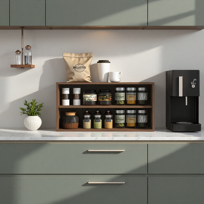 Armoire de rangement murale empilable - Organisateur de tablettes modulaire pour chambre à coucher, salon et entrée