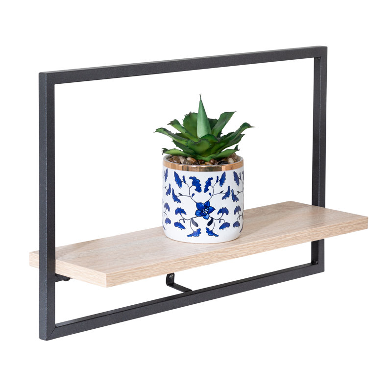 Shellenbarger Accent Shelf, 11.2" H x 17.7" W x 4.9" D
