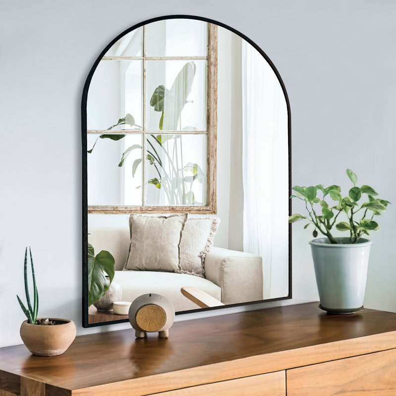 Miroir, 24 po x 36 po, Noir