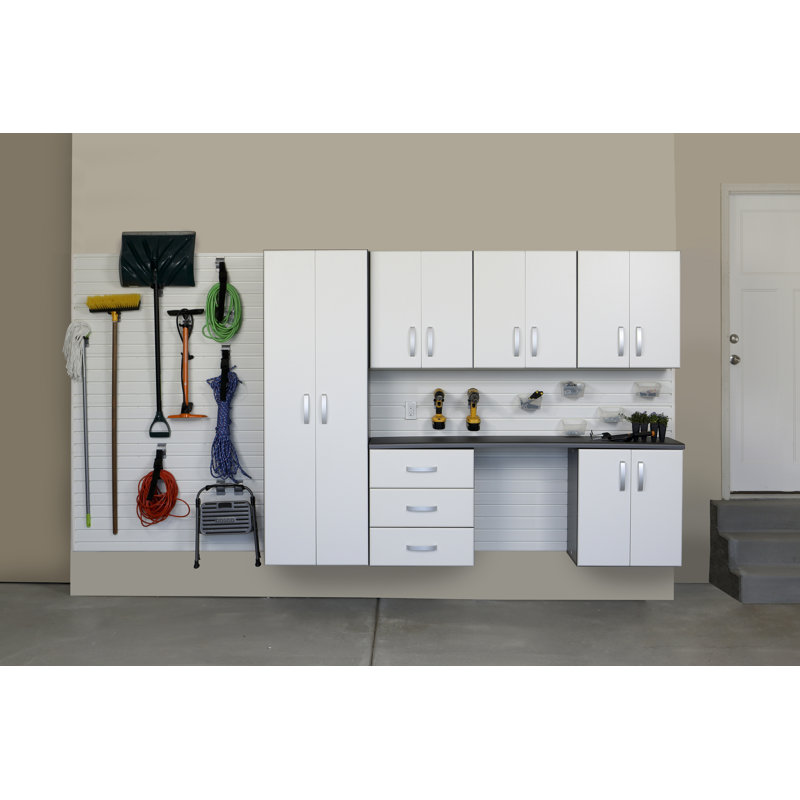 Deluxe 6 Piece Storage System, Black/White