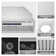 30'' 900 CFM Convertible Insert Range Hood with LCD 4-Speed Touch Control, Remote in Stainless Steel