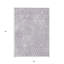 Tapis géométrique lavable intérieur / extérieur 5 pi x 8 pi lilas