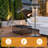 1500W Freestanding Patio Heater With Decorative Tassel Shade-119376465