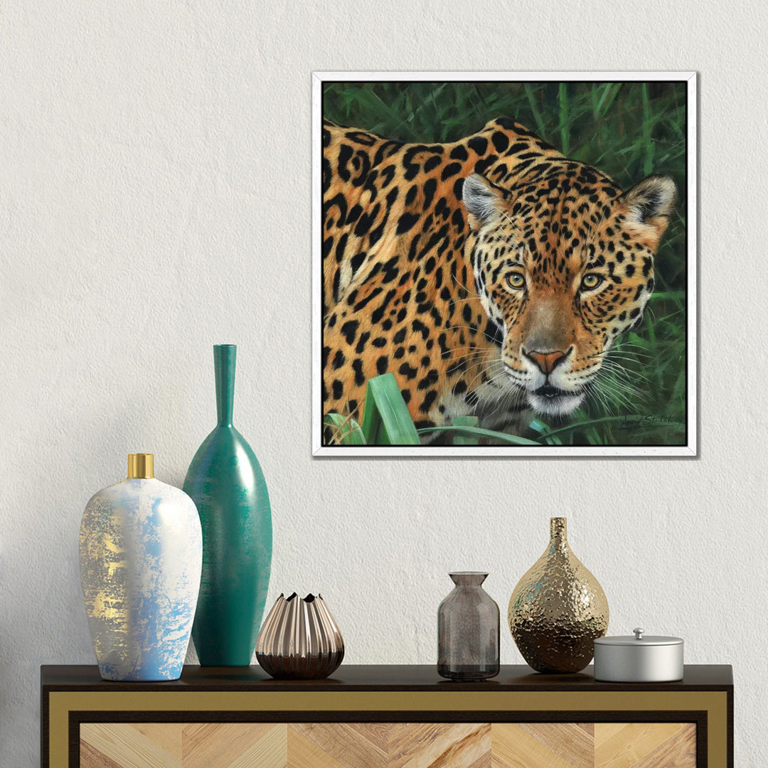 Jaguar Big Cat II von David Stribbling - Galerie- Giclée auf Leinwand