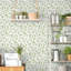Just Kitchnes Floral Ivy Trail 33' L x 21" W Wallpaper Roll-71254328