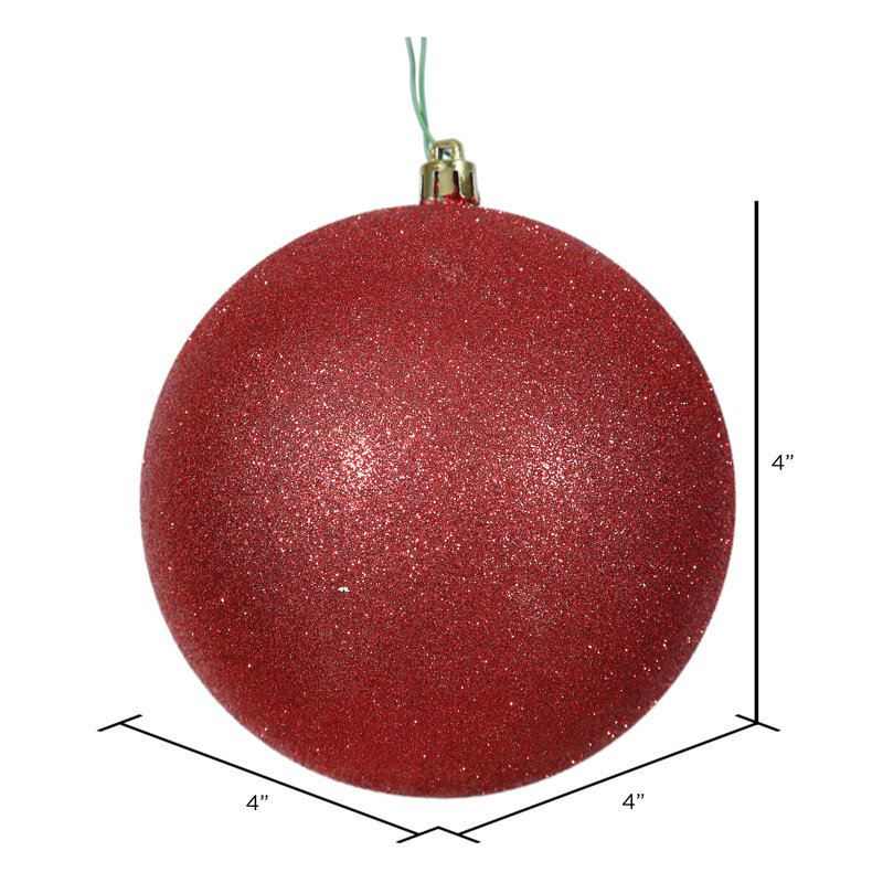 Décoration de boule décorative des Fêtes, Rouge