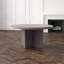 Axel Round Solid Wood Pedestal Dining Table