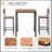 3 Piece Bar Table Set, Industrial Counter Height Dining Table Set, Bar Table & Chairs with Legs-1303140896
