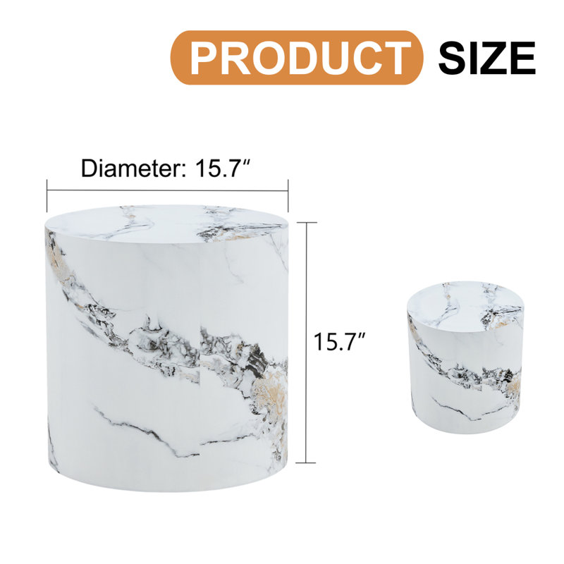 The Cylindrical Table With Its Patterned Design Can Be Easily Integrated Into A Variety Of Interior Styles, From Coffee Tables To Small Dining Tables, Workbenches Or Makeshift Writing Desks.