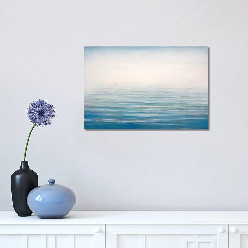 Sea Mist - Painting on Canvas, Wrapped Canvas, 20.32cm H x 30.48cm W x 1.91cm D