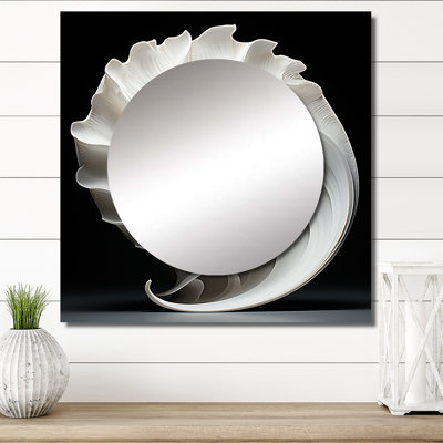 Gebbine - Nautilus Square Mirror For Wall Art Decor