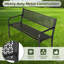 Metal Outdoor Bench