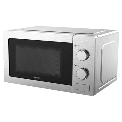 Igenix 20L 800W Manual Microwave Stainless Steel