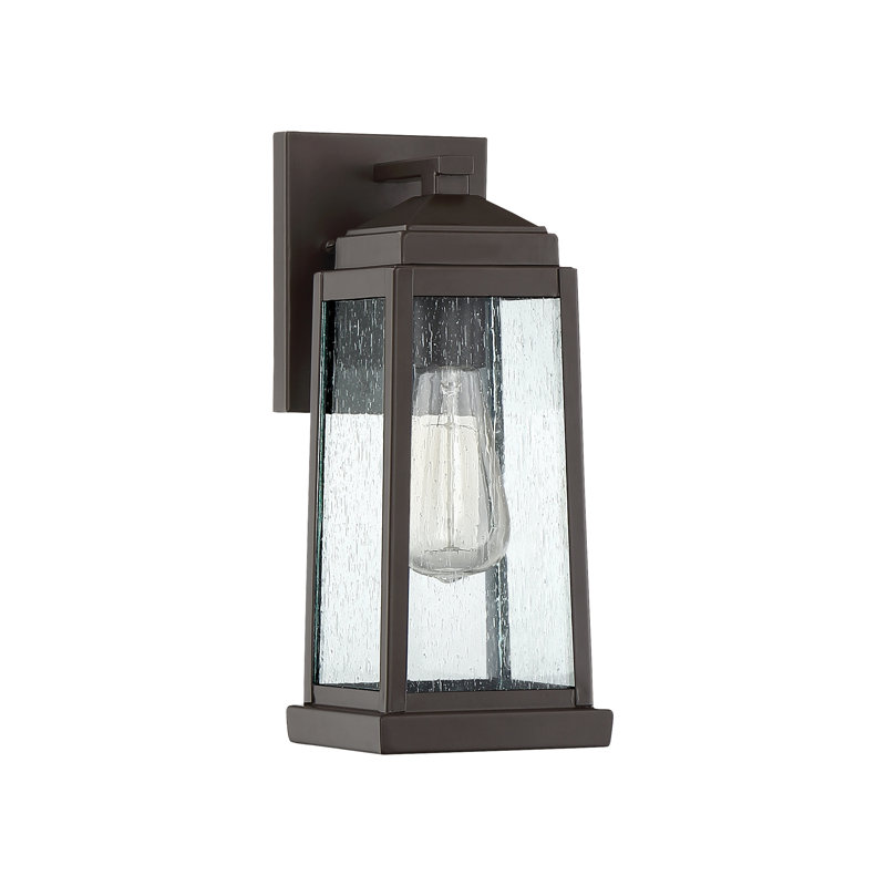 Lanterne murale d'extérieur Samira Isaak Fultondale, "H 12,5 po x l 5,25 po x P 6,25 po"