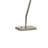 30 Inch Table Lamp, Stackable 3 Task Light Metal Shades, Nickel Silver