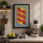 Spiral Ribbon Geometric - Wrapped Canvas-693163734-693163758