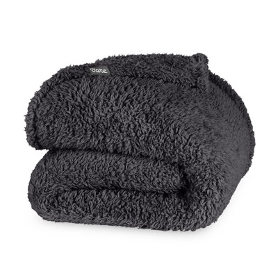 Cozy Faux Shearling Blanket