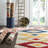 Vahakn Hand Tufted Wool Geometric Rug-2111136464