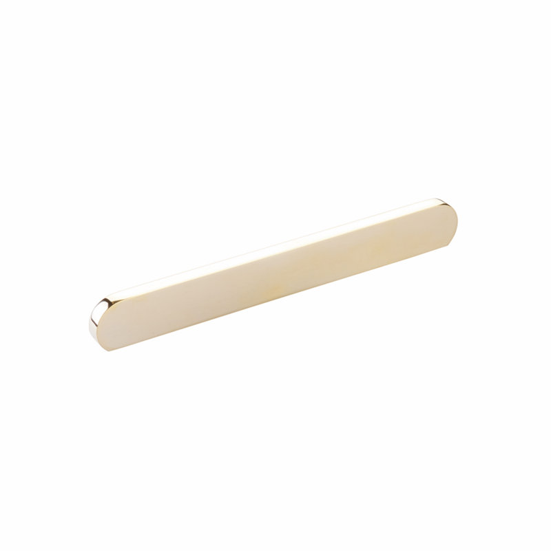 Schaub Café Cabinet Pull 8" Centre-to-Centre, Vintage Brass, 8"