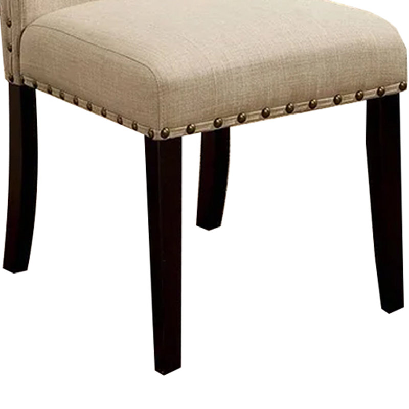 Chaise d’appoint en coton de fond en coton transitionnel Duguay