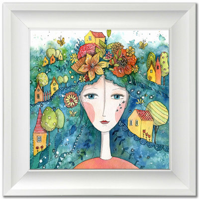 Fairy Of Spring Canvas Wall Art