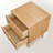 Fjord 19.7"H Low & Narrow Solid Oak Nightstand-518855725-503464080