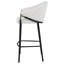 Ensemble de 2 chaises de bar en tissu d'ameublement Chadwick