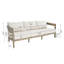  Harmonti Patio 76.5" Aluminum Sofa With Cushions