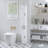 67 Inch Tall Freestanding Storage Cabinet with Adjustable Shelves