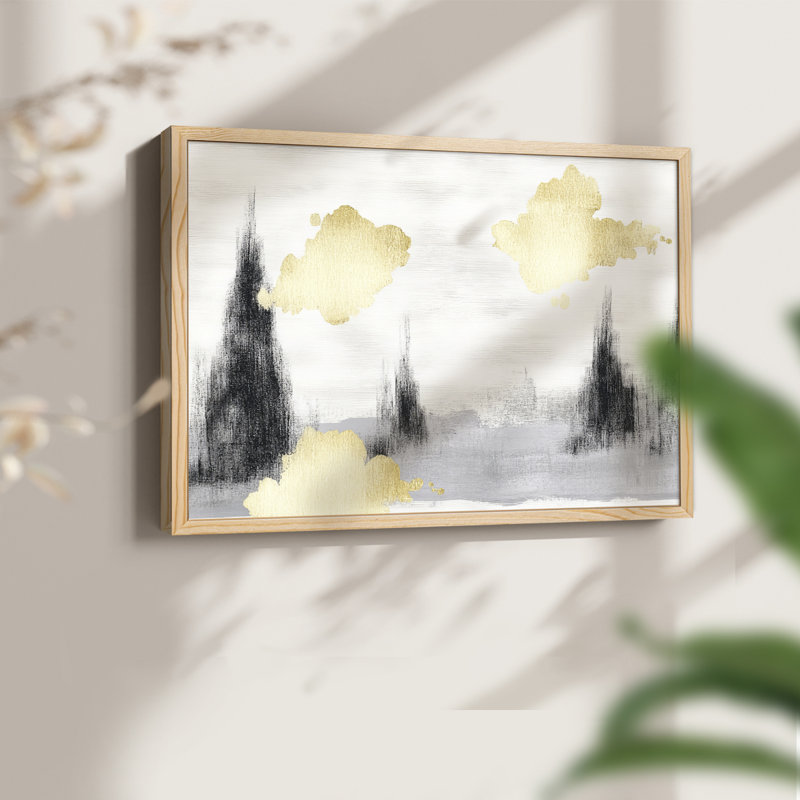 Art de Noël - Lxxxv - reproduction encadrée - réversible, H 8 po x l 10 po, Naturel
