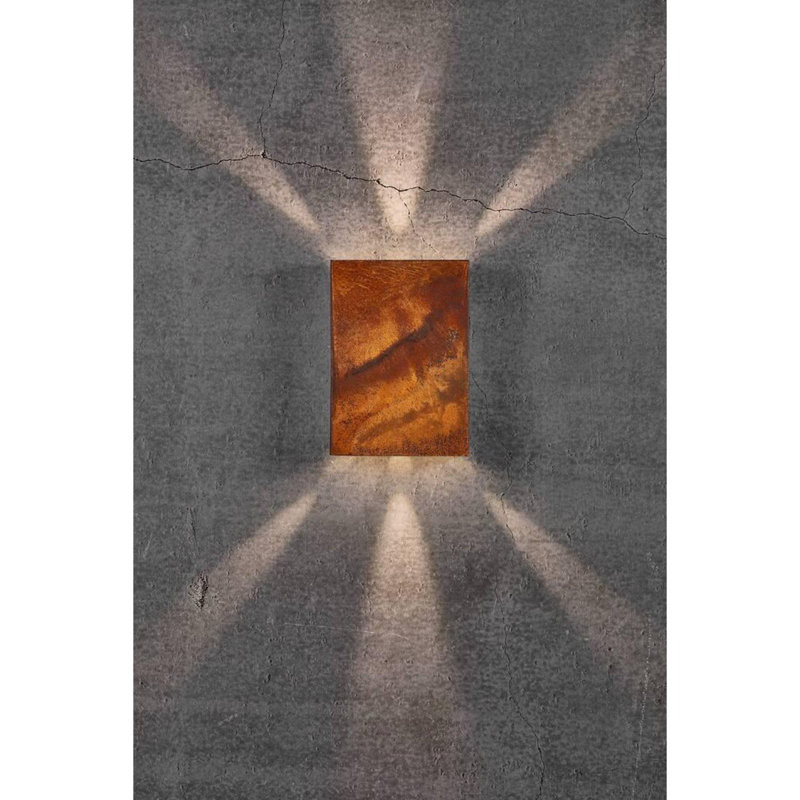 LED Wall Sconce, Corten