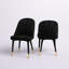 Chaise d'appoint rembourrée en velours Belle-319726425
