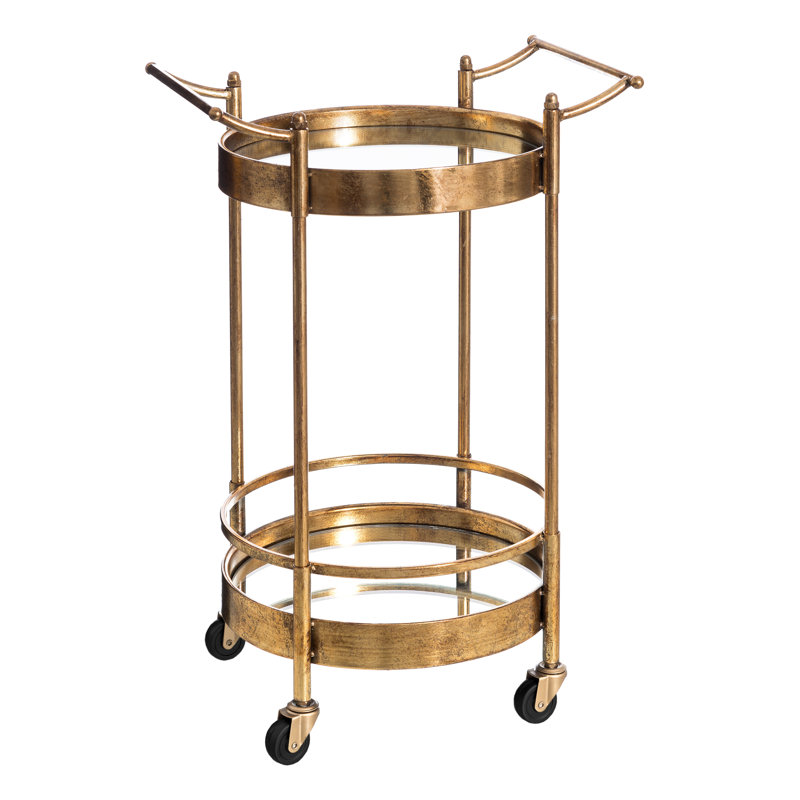 Gianna Metal Bar Cart