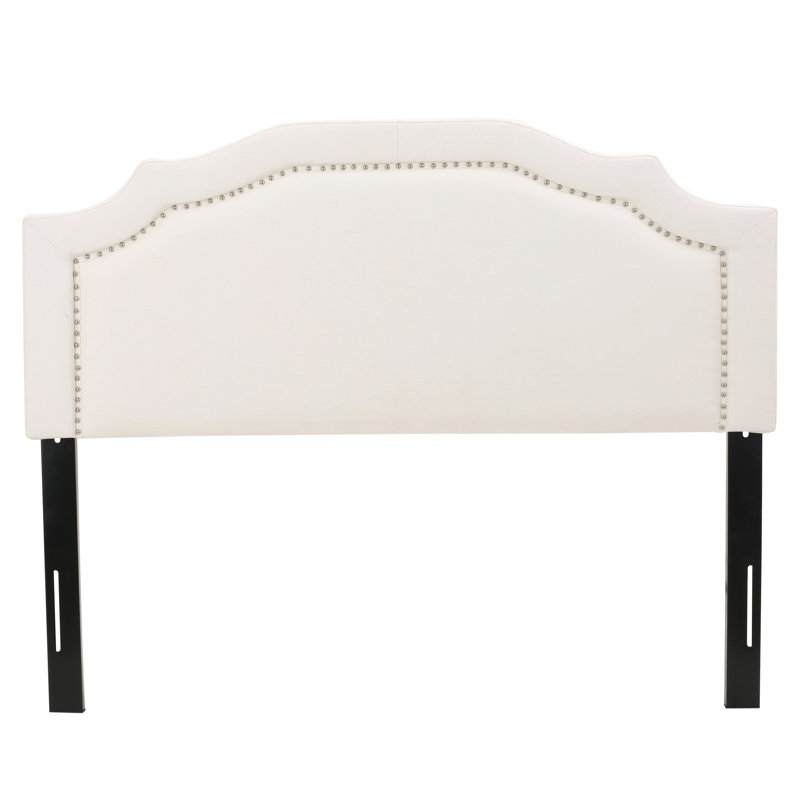 Danielius Upholstered Headboard, Ivory