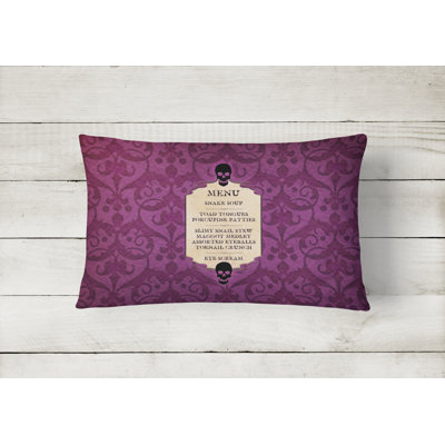 Goulish Halloween Indoor/Outdoor Throw Pillow