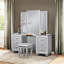 Tabouret de coiffeuse 1 pièce Modern Glam-1590077732