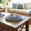 Plateau décoratif en résine et bois Coastal