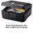 SentrySafe 0.15 Cu. Ft. Fireproof Chest Safe Box with Key Lock